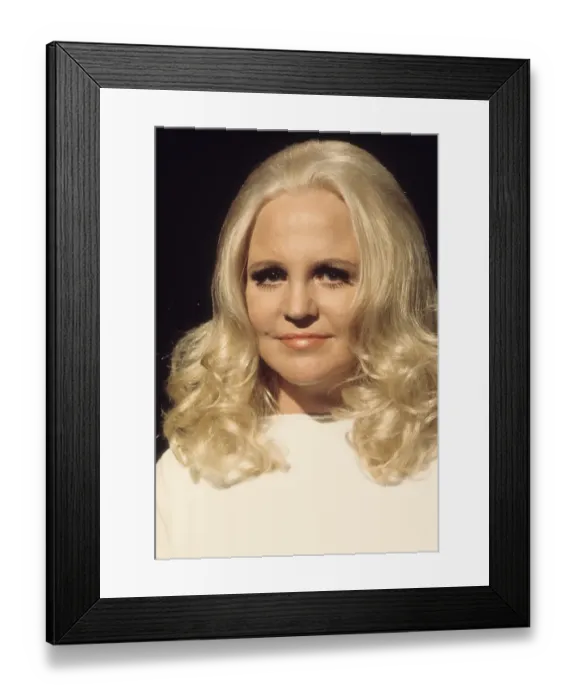 Framed Print : Peggy Lee On Petula Framed Print : Peggy Lee On Petula