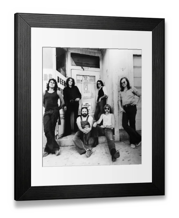 Framed Print : Steely Dan 1972-3 Lineup Framed Print : Steely Dan 1972-3 Lineup
