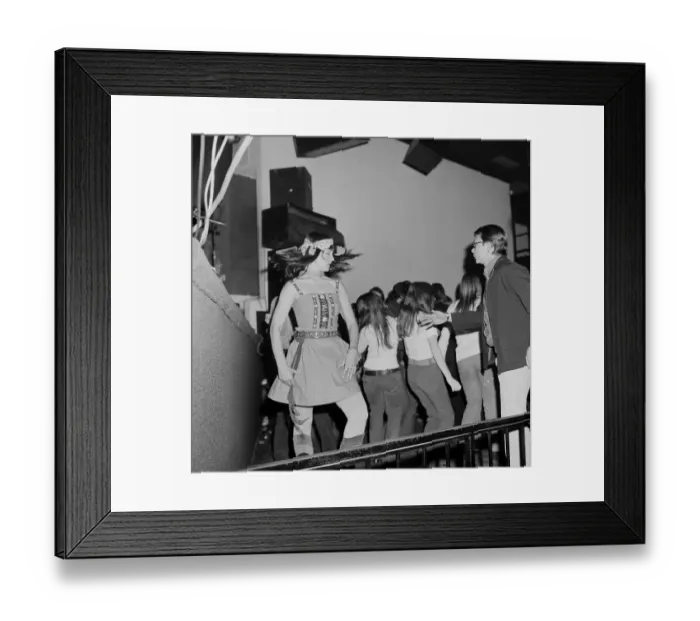 Framed Print : Dancers At Los Angeles Night Club Framed Print : Dancers At Los Angeles Night Club
