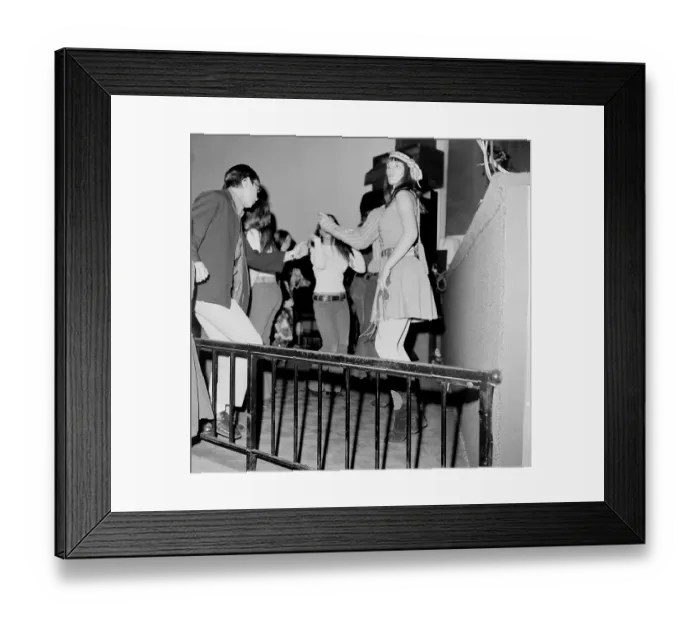 Framed Print : Dancers At Los Angeles Night Club Framed Print : Dancers At Los Angeles Night Club