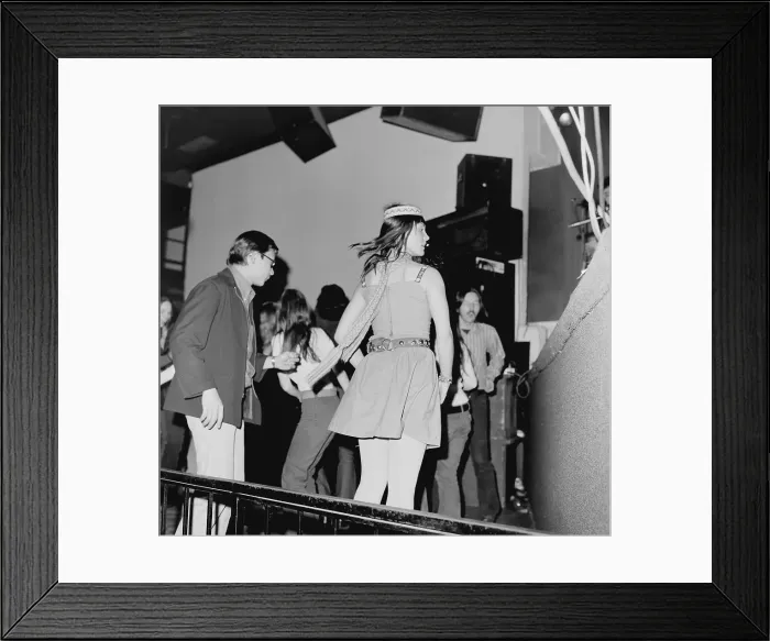 Framed Print : Dancers At Los Angeles Night Club Framed Print : Dancers At Los Angeles Night Club