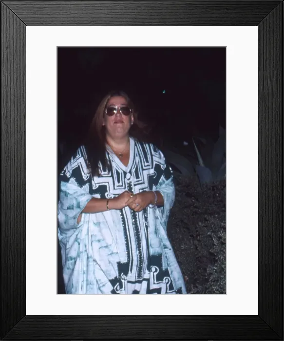Framed Print : Mama Cass Elliot Attends An Event Framed Print : Mama Cass Elliot Attends An Event