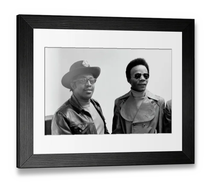 Framed Print : Bo Diddley And Hank Ballard