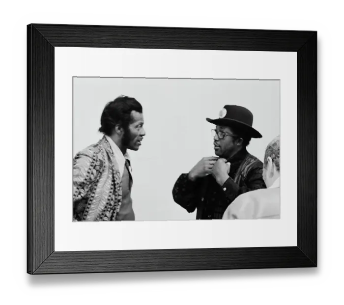 Framed Print : Chuck Berry And Bo Diddley