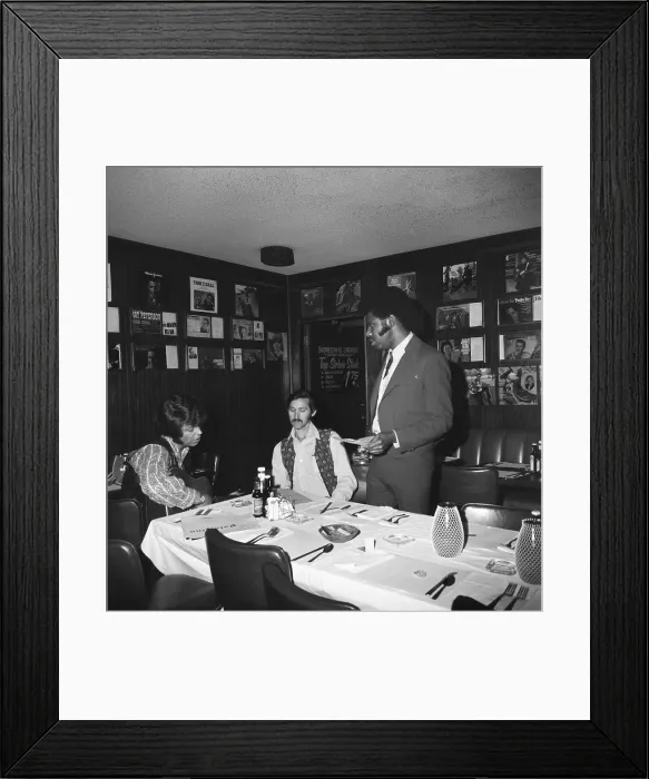 Framed Print : O. B. McClinton At The Palomino Framed Print : O. B. McClinton At The Palomino