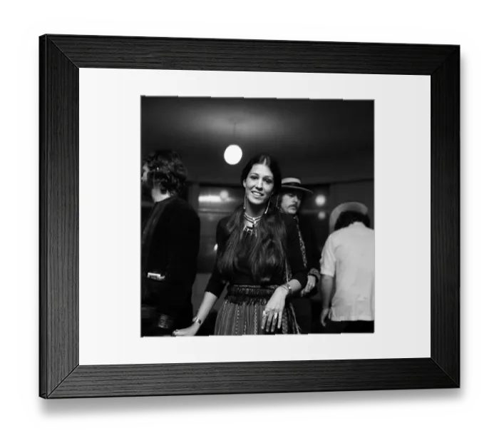 Framed Print : Kris Kristofferson And Rita Coolidge At The Troubadour Framed Print : Kris Kristofferson And Rita Coolidge At The Troubadour
