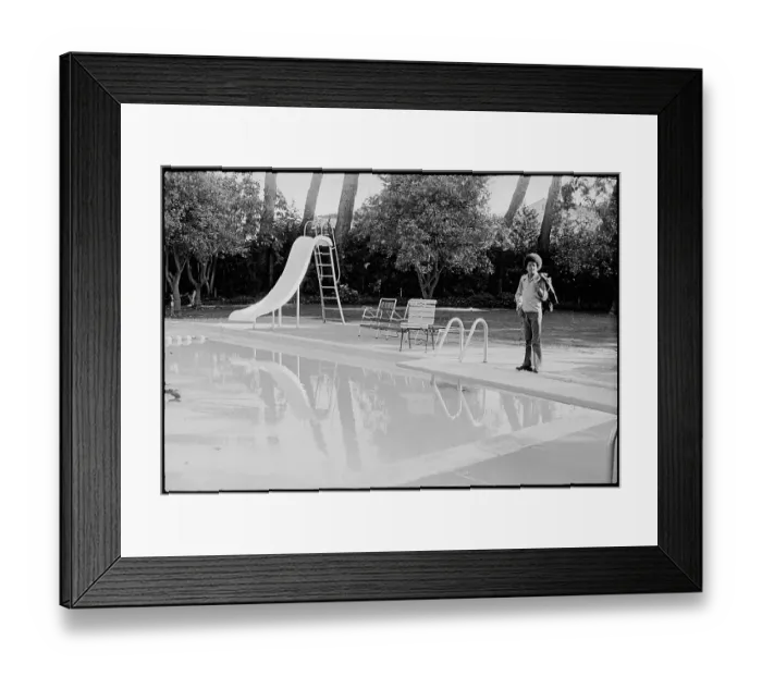 Framed Print : Jackson Pool Framed Print : Jackson Pool