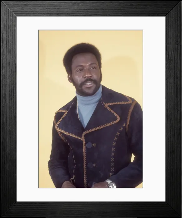 Framed Print : Richard Roundtree Portrait Session Framed Print : Richard Roundtree Portrait Session