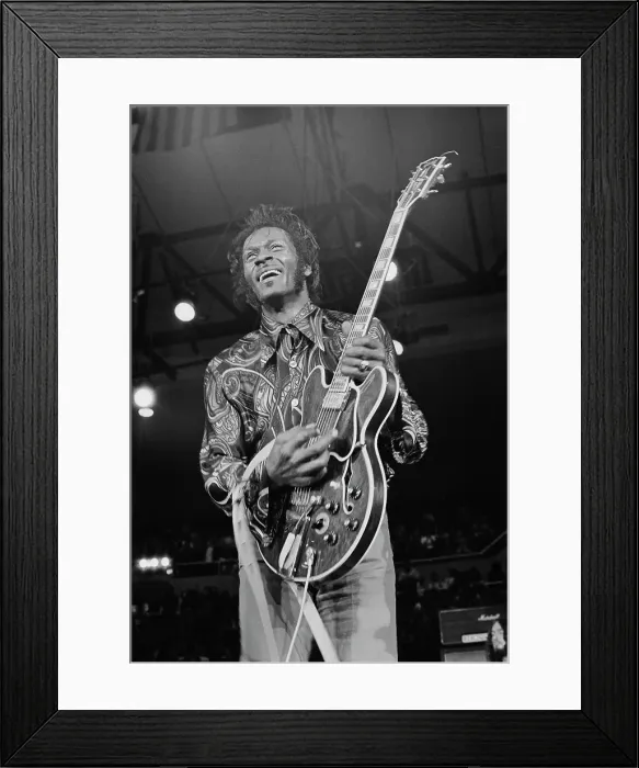 Framed Print : Chuck Berry Framed Print : Chuck Berry