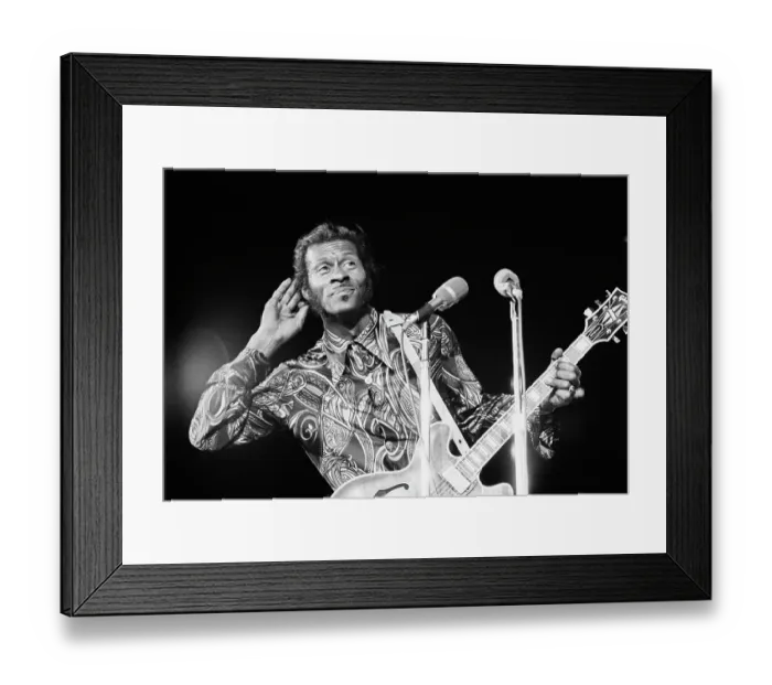 Framed Print : Chuck Berry Framed Print : Chuck Berry