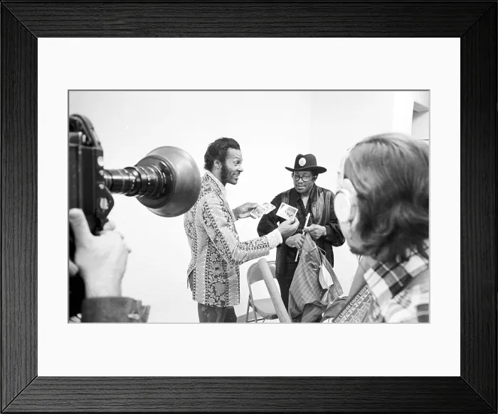 Framed Print : Bo Diddley & Chuck Berry Let The Good Times Roll Framed Print : Bo Diddley & Chuck Berry Let The Good Times Roll