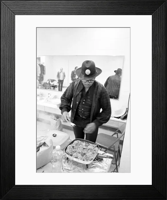 Framed Print : Bo Diddley & Chuck Berry Let The Good Times Roll