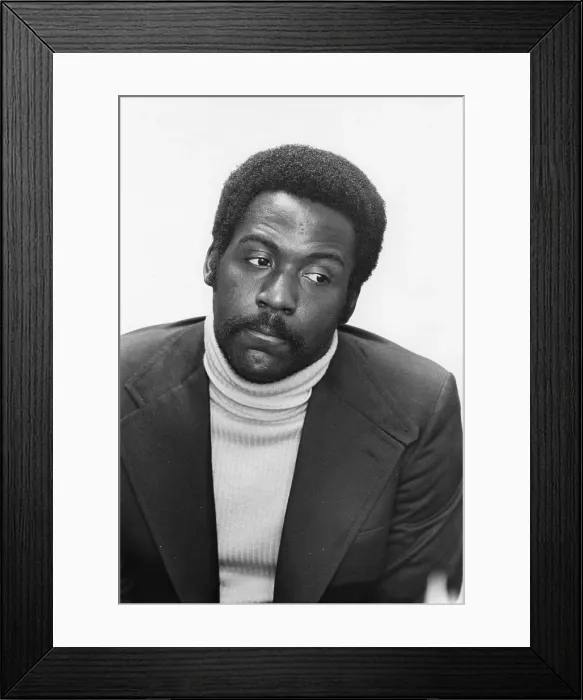 Framed Print : Richard Roundtree Portrait Session Framed Print : Richard Roundtree Portrait Session