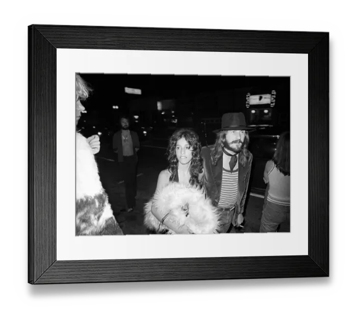 Framed Print : John Bonham & Lori Mattix Framed Print : John Bonham & Lori Mattix