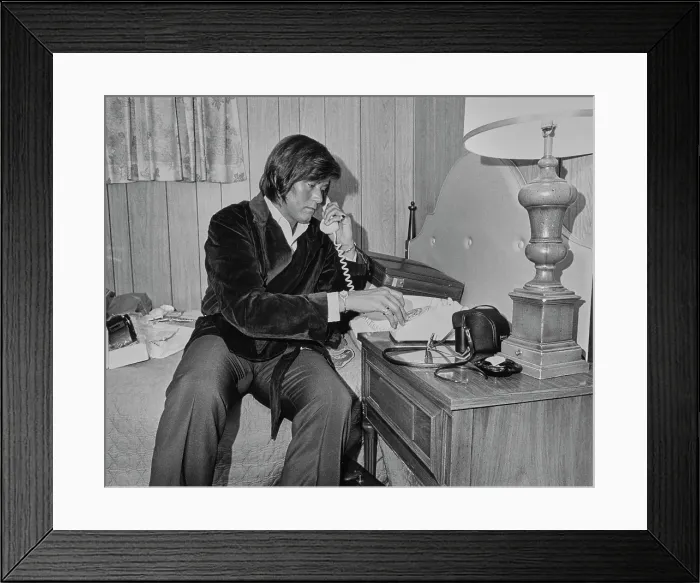 Framed Print : Wayne Newton, American Singer & Actor
