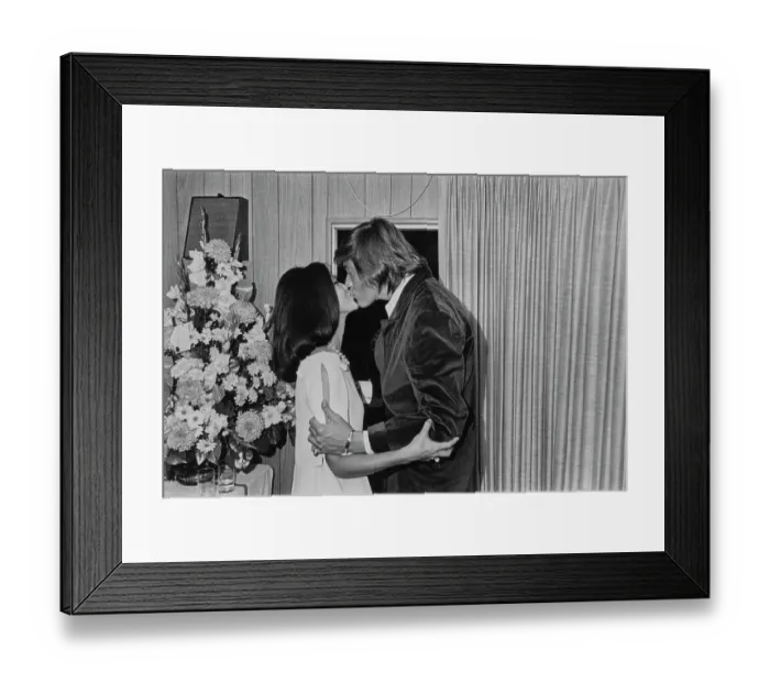 Framed Print : Wayne Newton & Elaine Okamura Framed Print : Wayne Newton & Elaine Okamura