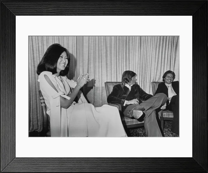 Framed Print : Wayne Newton & Elaine Okamura Framed Print : Wayne Newton & Elaine Okamura