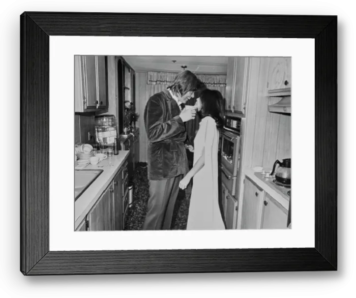 Framed Print : Wayne Newton & Elaine Okamura Framed Print : Wayne Newton & Elaine Okamura