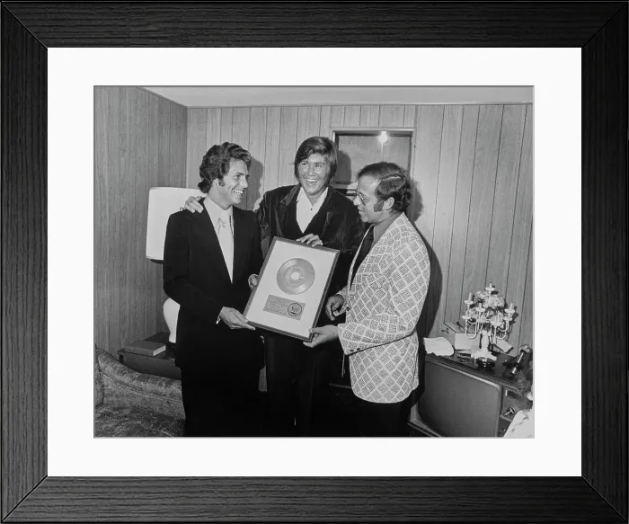 Framed Print : Wayne Newton, American Singer & Actor