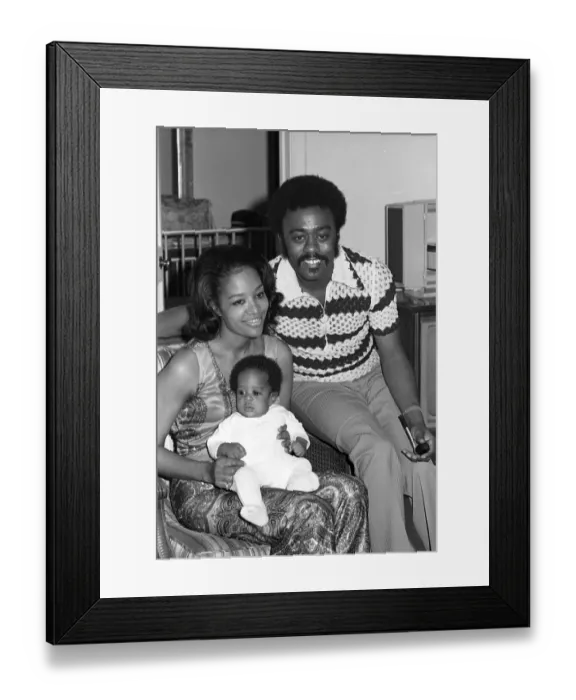 Framed Print : Johnnie Taylor Portrait Session