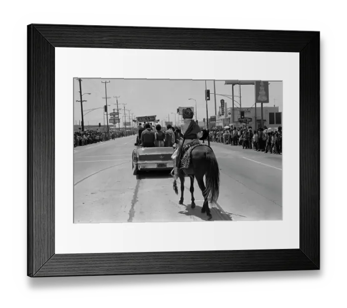 Framed Print : 1972 Watts Summer Festival - Parade Framed Print : 1972 Watts Summer Festival - Parade