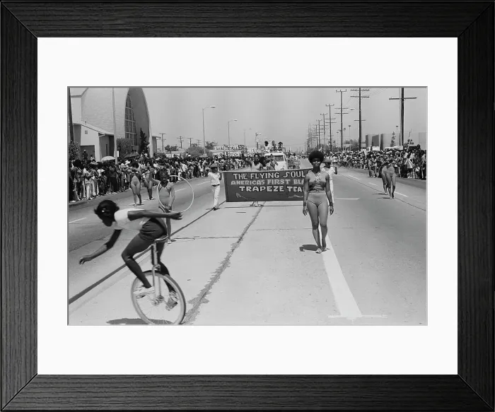 Framed Print : 1972 Watts Summer Festival - Parade Framed Print : 1972 Watts Summer Festival - Parade