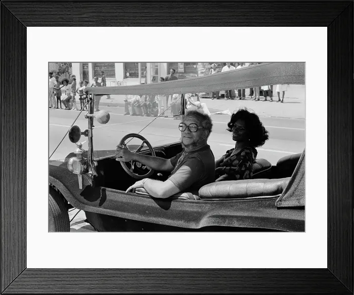 Framed Print : 1972 Watts Summer Festival - Parade