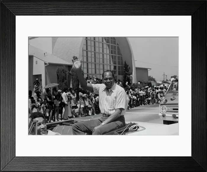 Framed Print : 1972 Watts Summer Festival - Parade Framed Print : 1972 Watts Summer Festival - Parade