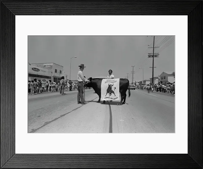 Framed Print : 1972 Watts Summer Festival - Parade Framed Print : 1972 Watts Summer Festival - Parade