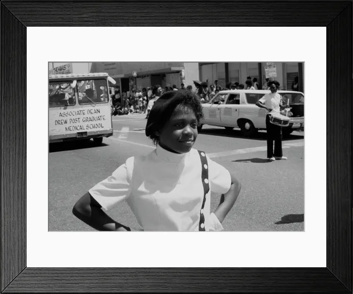 Framed Print : 1972 Watts Summer Festival - Parade Framed Print : 1972 Watts Summer Festival - Parade