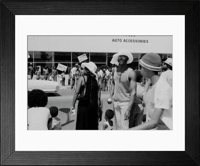 Framed Print : 1972 Watts Summer Festival - Parade Framed Print : 1972 Watts Summer Festival - Parade