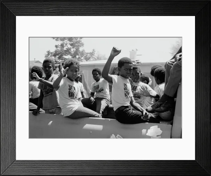 Framed Print : 1972 Watts Summer Festival - Parade Framed Print : 1972 Watts Summer Festival - Parade