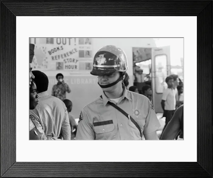 Framed Print : 1972 Watts Summer Festival Framed Print : 1972 Watts Summer Festival