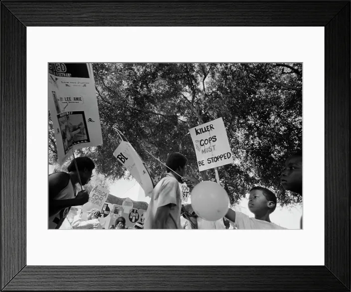 Framed Print : 1972 Watts Summer Festival - Protest Framed Print : 1972 Watts Summer Festival - Protest