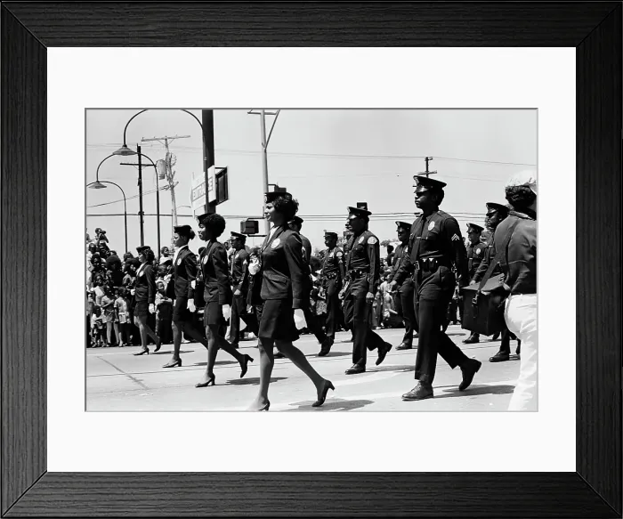 Framed Print : 1972 Watts Summer Festival - Parade Framed Print : 1972 Watts Summer Festival - Parade