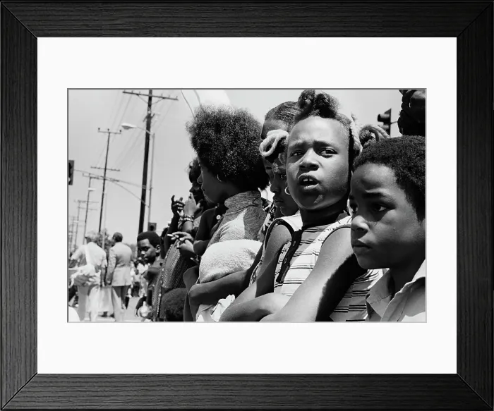 Framed Print : 1972 Watts Summer Festival - Parade Framed Print : 1972 Watts Summer Festival - Parade