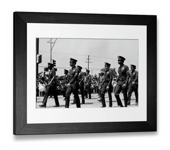 Framed Print : 1972 Watts Summer Festival - Parade Framed Print : 1972 Watts Summer Festival - Parade