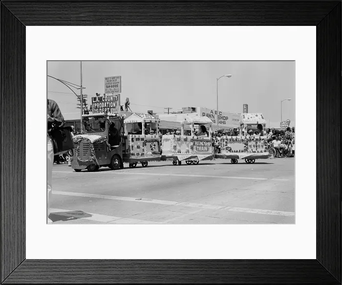 Framed Print : 1972 Watts Summer Festival - Parade Framed Print : 1972 Watts Summer Festival - Parade