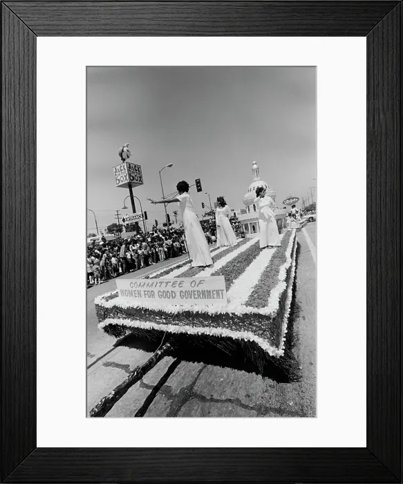 Framed Print : 1972 Watts Summer Festival - Parade Framed Print : 1972 Watts Summer Festival - Parade