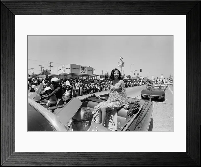 Framed Print : 1972 Watts Summer Festival - Parade Framed Print : 1972 Watts Summer Festival - Parade