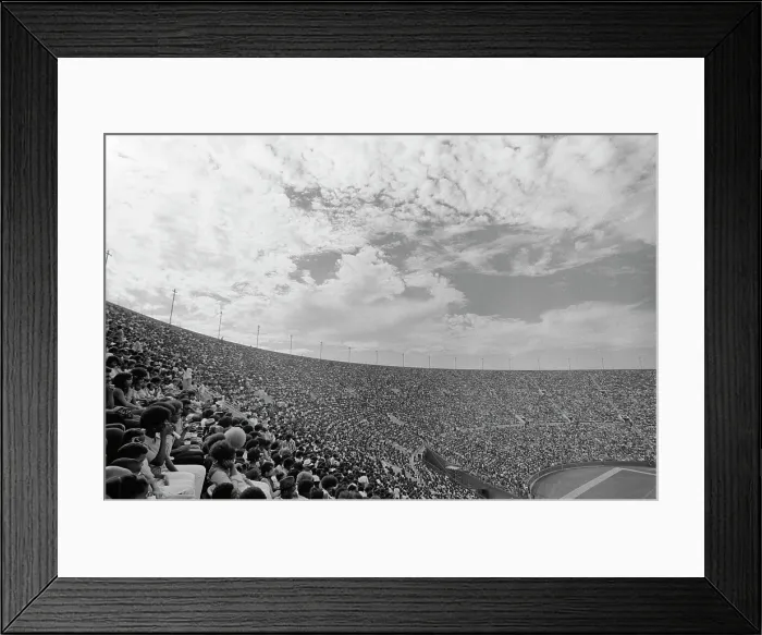 Framed Print : 1972 Watts Summer Festival - Wattstax Concert Framed Print : 1972 Watts Summer Festival - Wattstax Concert