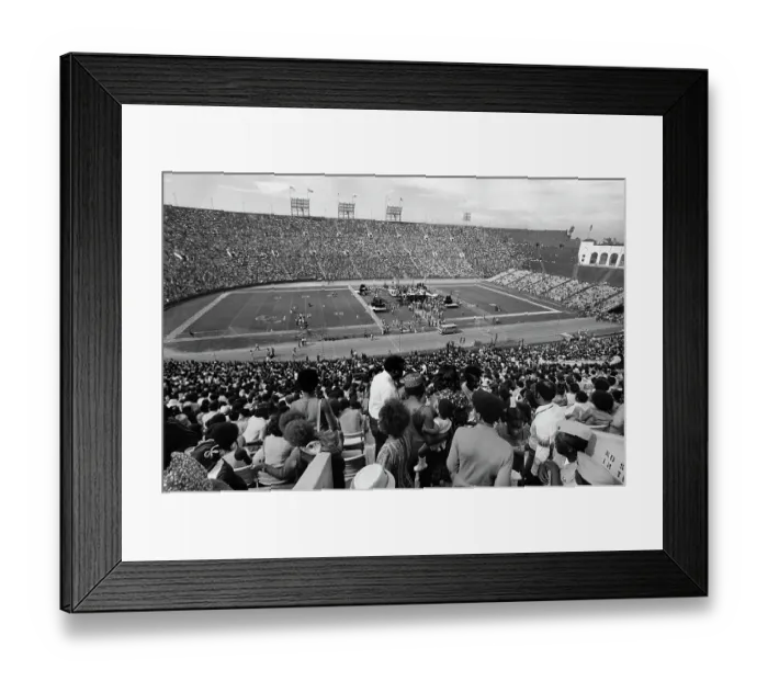 Framed Print : 1972 Watts Summer Festival - Wattstax Concert Framed Print : 1972 Watts Summer Festival - Wattstax Concert