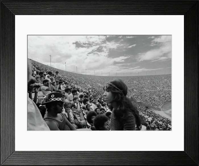 Framed Print : 1972 Watts Summer Festival - Wattstax Concert Framed Print : 1972 Watts Summer Festival - Wattstax Concert