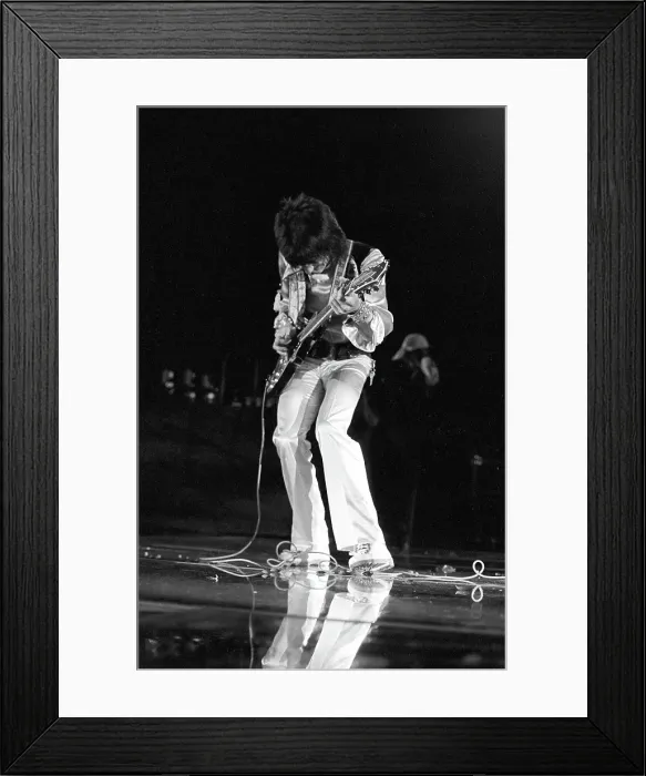 Framed Print : Faces Live At The Hollywood Bowl Framed Print : Faces Live At The Hollywood Bowl