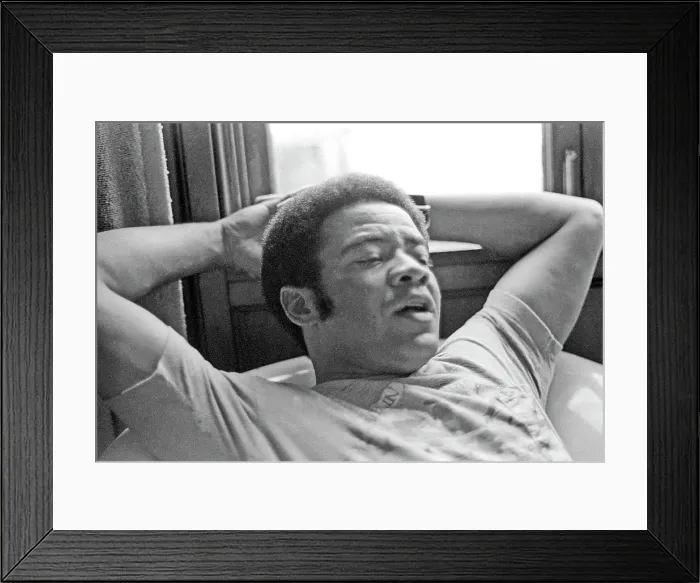 Framed Print : Bill Withers Portrait Session In LA Framed Print : Bill Withers Portrait Session In LA