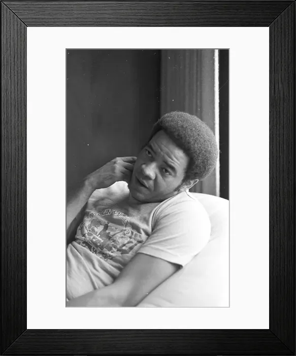 Framed Print : Bill Withers Portrait Session In LA Framed Print : Bill Withers Portrait Session In LA