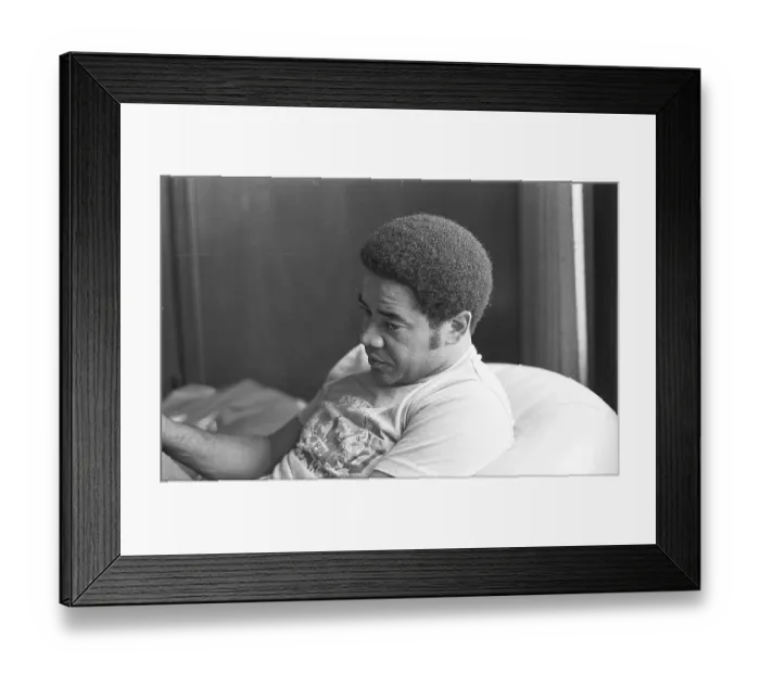 Framed Print : Bill Withers Portrait Session In LA