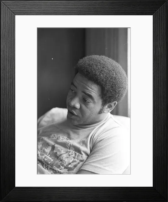 Framed Print : Bill Withers Portrait Session In LA Framed Print : Bill Withers Portrait Session In LA