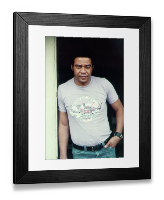 Framed Print : Bill Withers Portrait Session In LA Framed Print : Bill Withers Portrait Session In LA