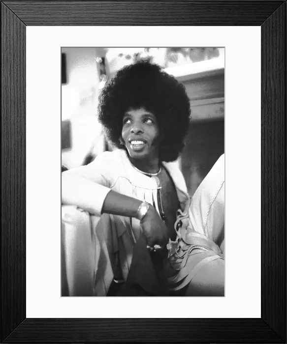 Framed Print : Sly Stone Portrait Session Framed Print : Sly Stone Portrait Session
